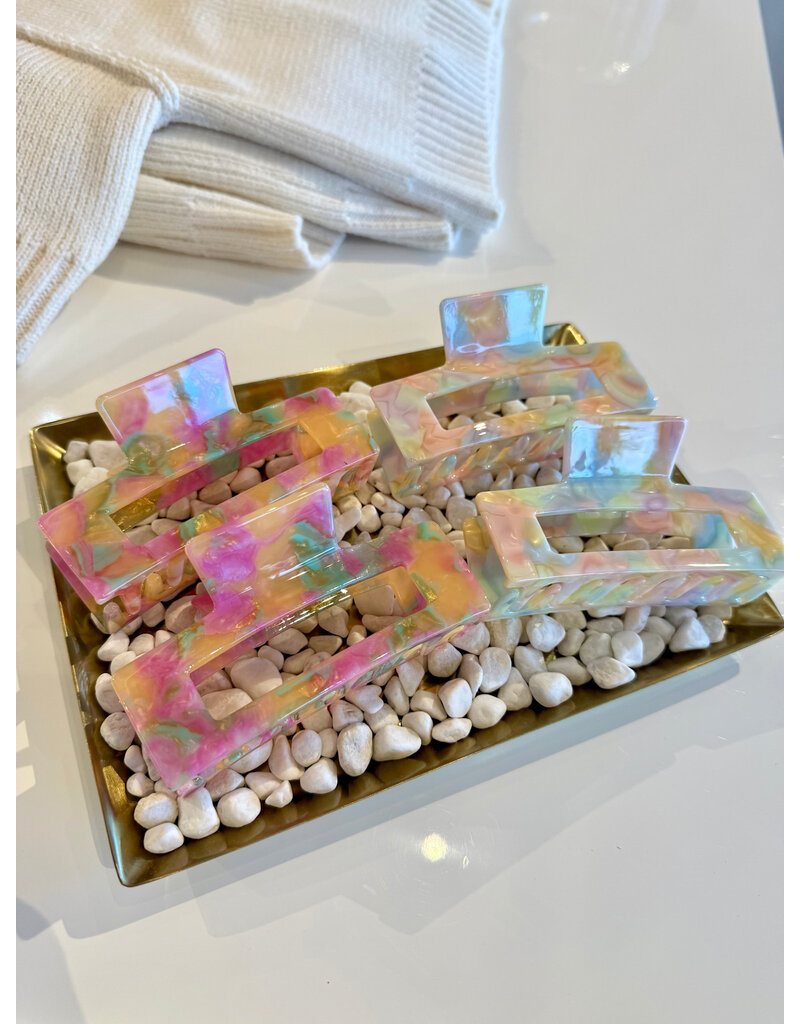 LoveLina Rainbow Sherbert Hair Clip