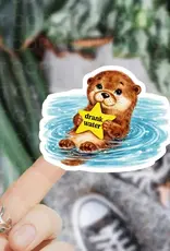 Ace the Pitmation Co Drank Water Sticker