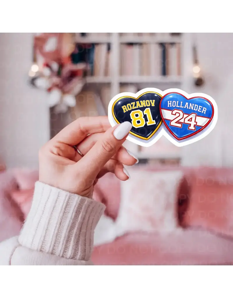 Ace the Pitmation Co Hockey Romance Sticker