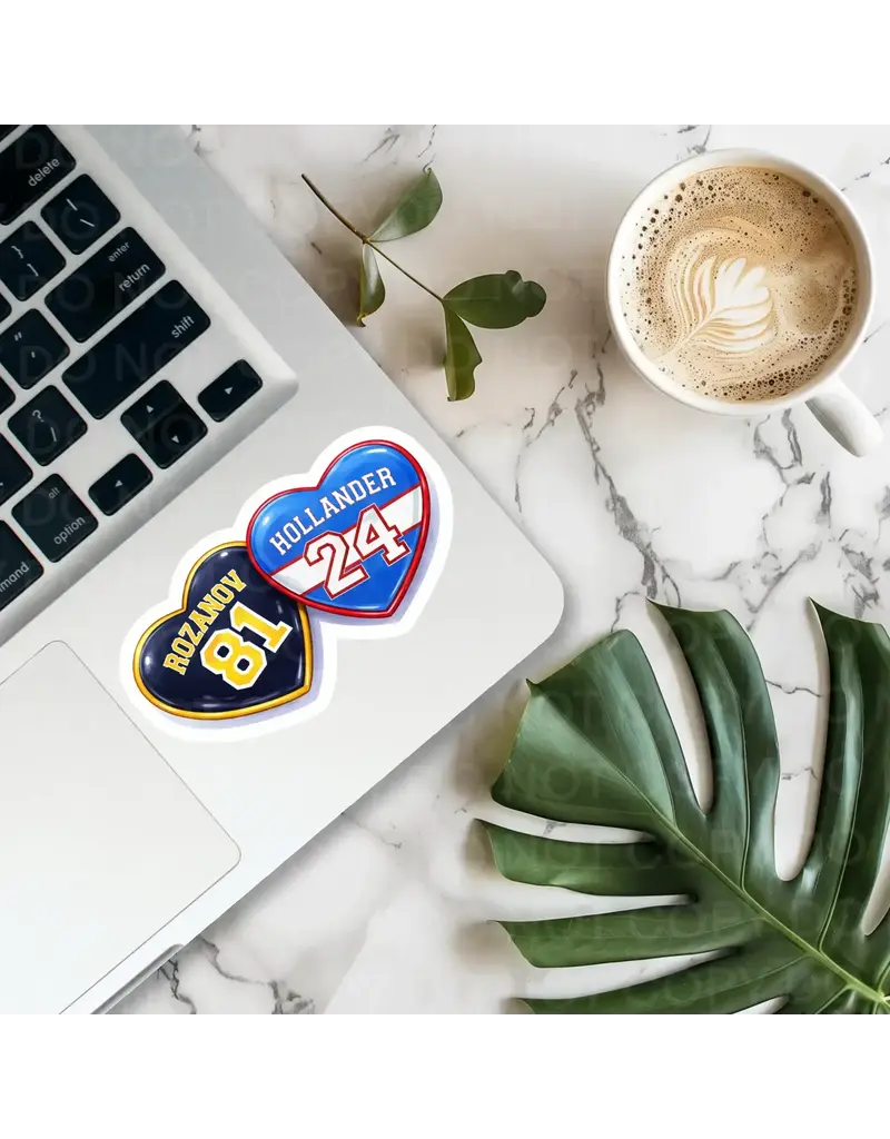 Ace the Pitmation Co Hockey Romance Sticker