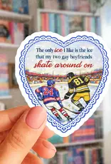 Ace the Pitmation Co Hockey Boyfriends Sticker