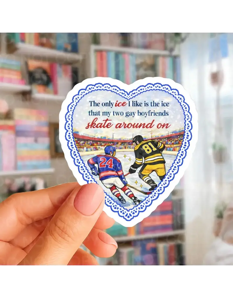 Ace the Pitmation Co Hockey Boyfriends Sticker
