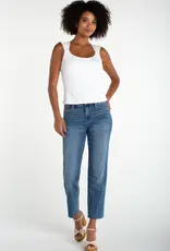 Liverpool Ribbed Built in Shelf Bra Top