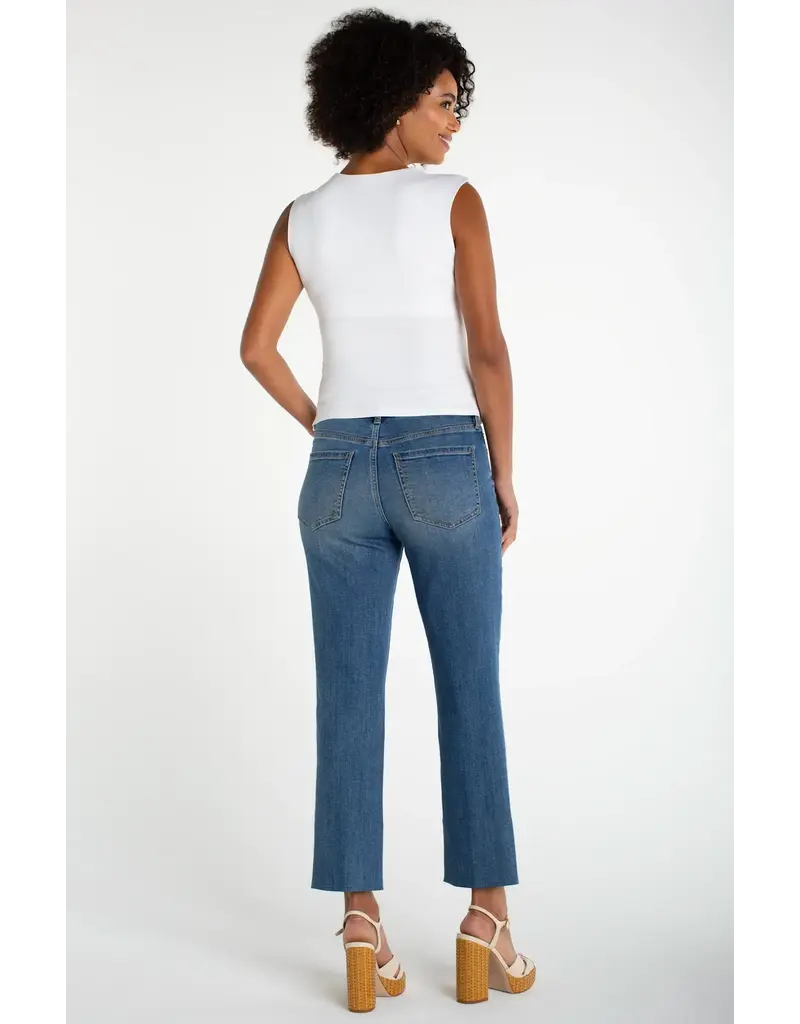 Liverpool Ribbed Built in Shelf Bra Top