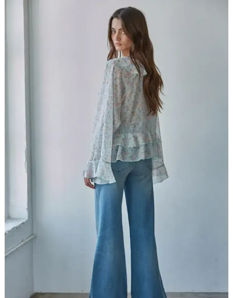 By Together Rowan Ruffle Blouse