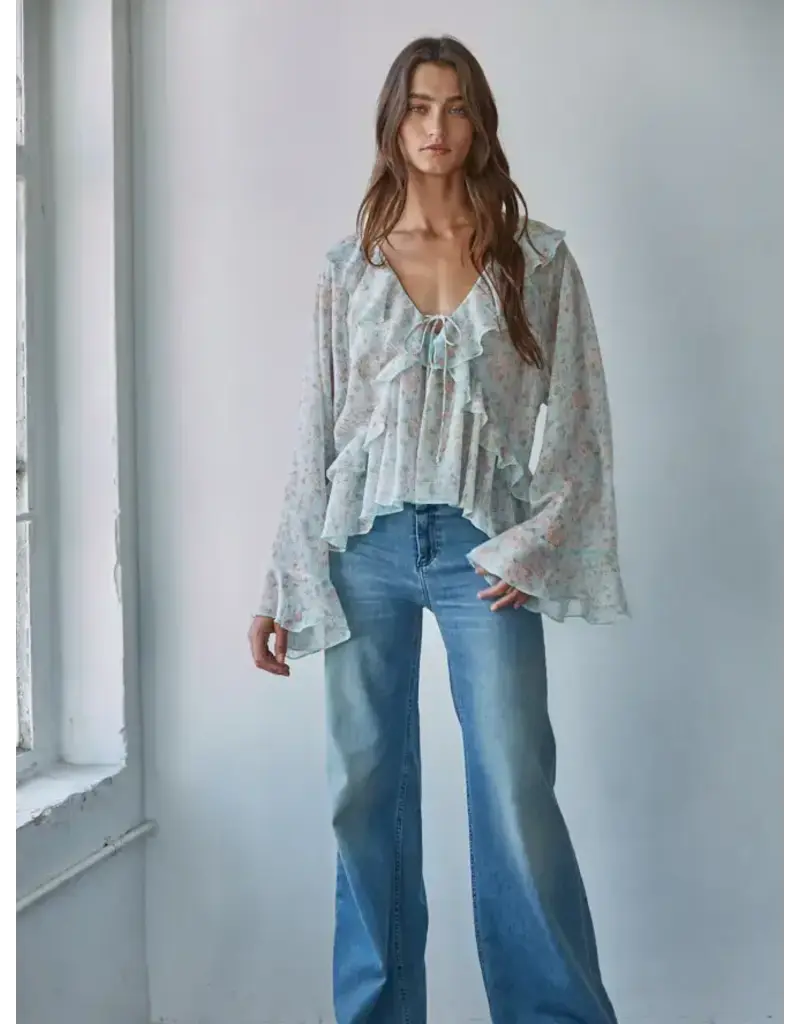 By Together Rowan Ruffle Blouse
