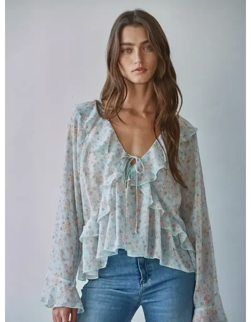 By Together Rowan Ruffle Blouse