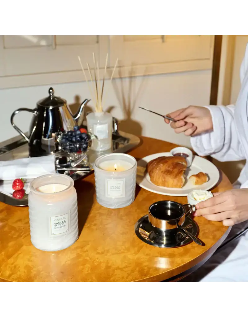 Voluspa 18oz. Large Jar Soy Candle Vanilla Sunday