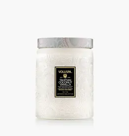 Voluspa 18 oz. Large Jar Soy Candle Tahitian Coconut