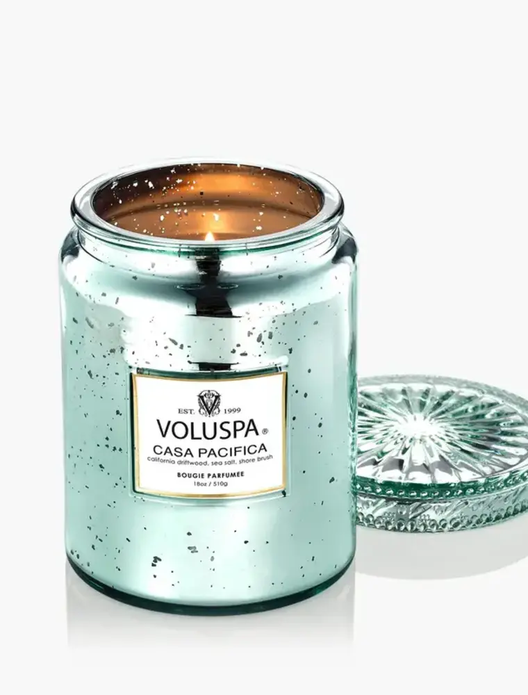Voluspa 18 oz. Large Jar Soy Candle Casa Pacifica