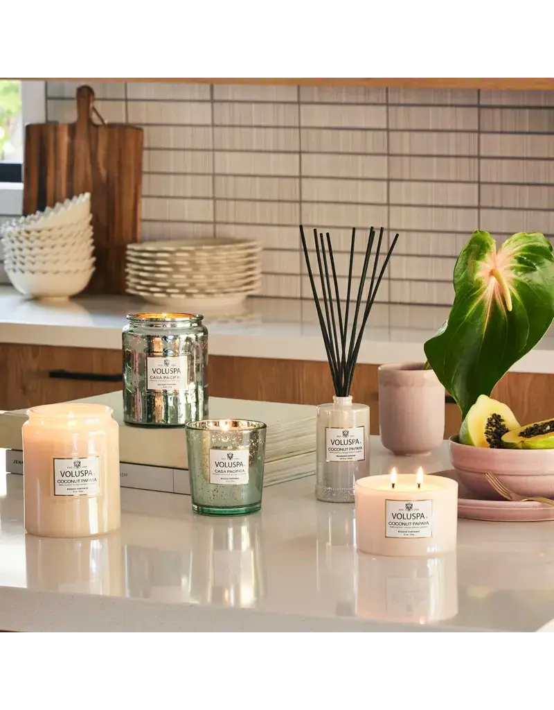 Voluspa 18 oz. Large Jar Soy Candle Casa Pacifica