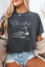 teedico I'm Coming to the Cottage Tee