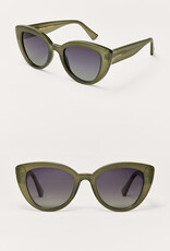 Z Supply Golden Hour Olive - Gradient Polarized Sunglasses