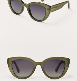 Z Supply Golden Hour Olive - Gradient Polarized Sunglasses