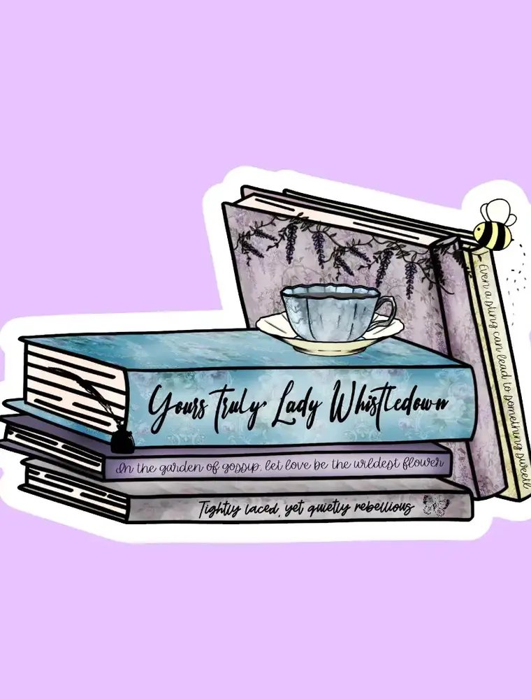 shadows of sunshine Bridgerton Book Sticker