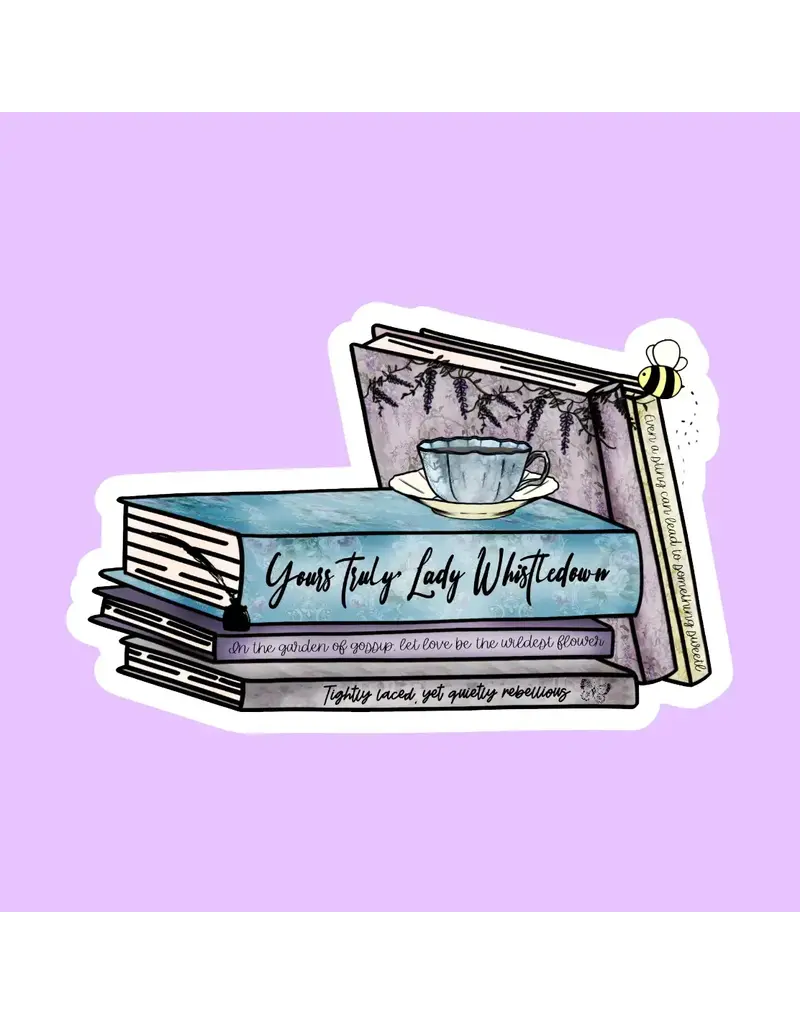 shadows of sunshine Bridgerton Book Sticker