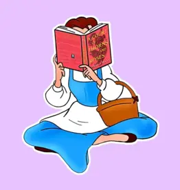 shadows of sunshine Belle Reading Acotar Sticker