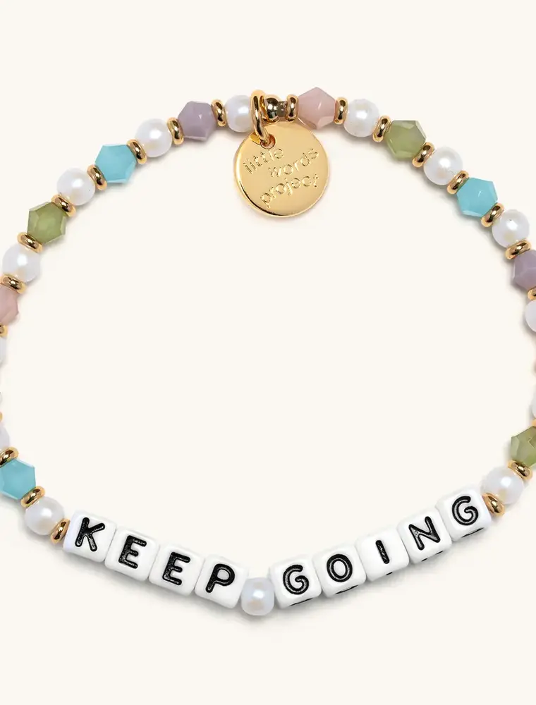 Little Words Project Little Words Project Bracelet Keep Going (medium/large)