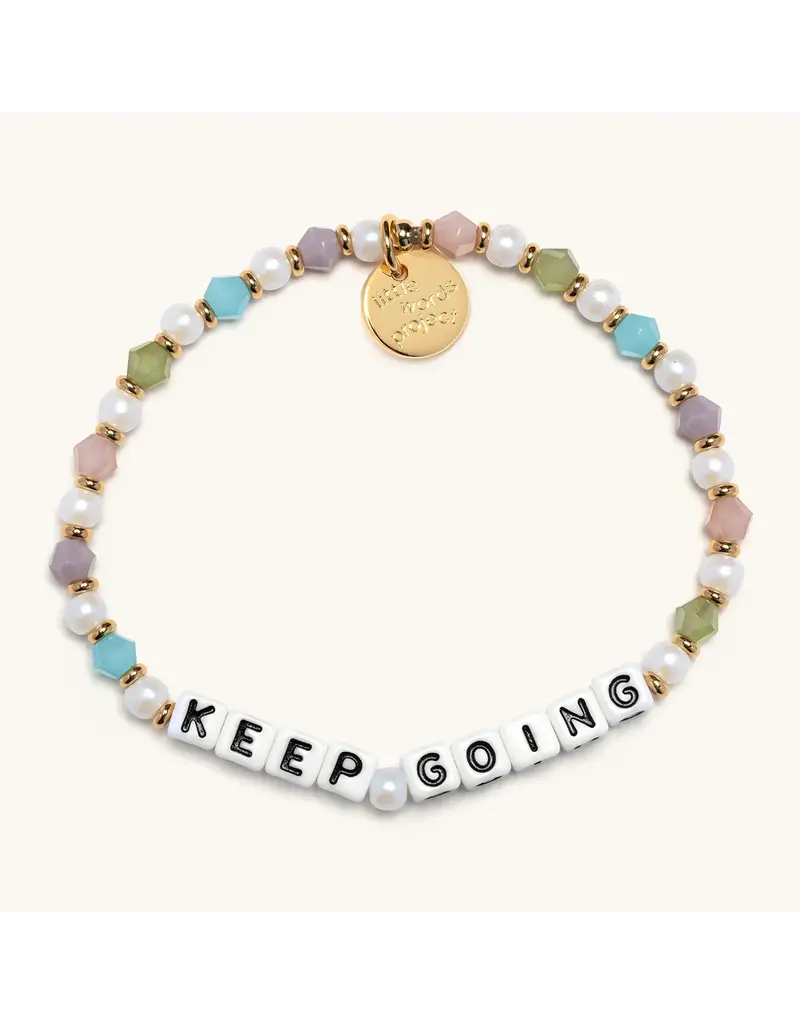 Little Words Project Little Words Project Bracelet Keep Going (medium/large)