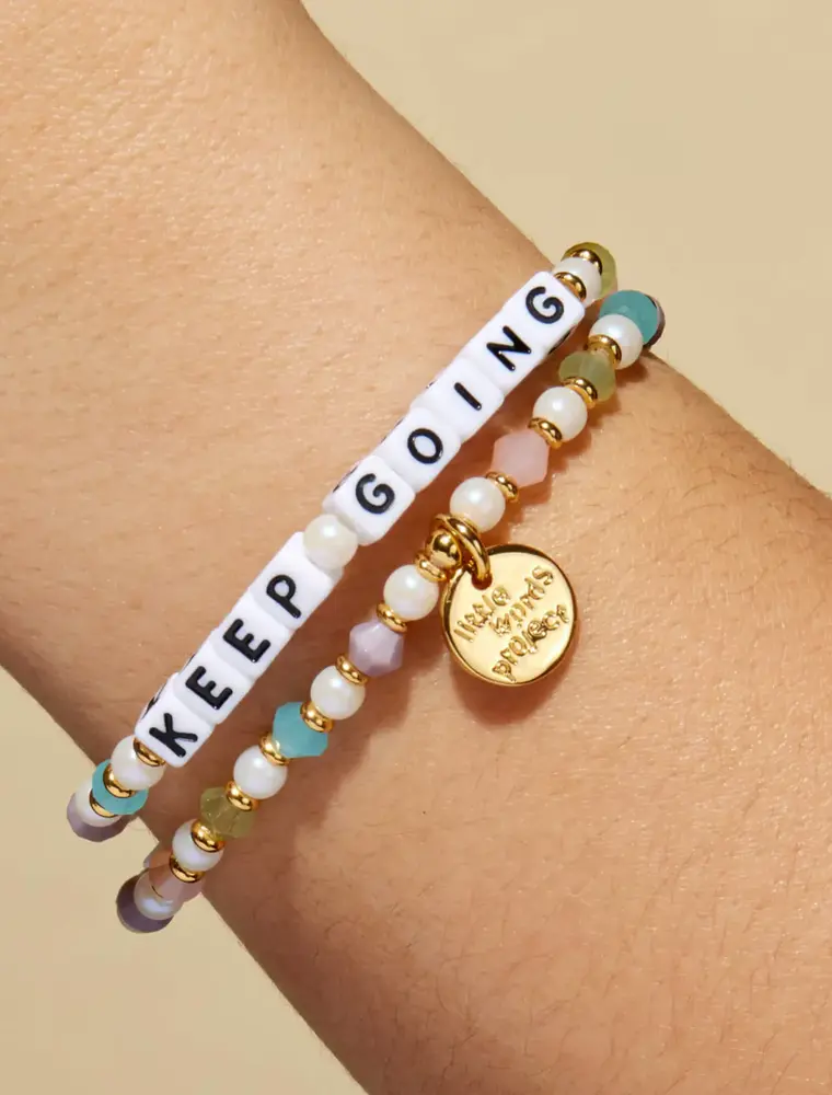 Little Words Project Little Words Project Bracelet Keep Going (small/medium)