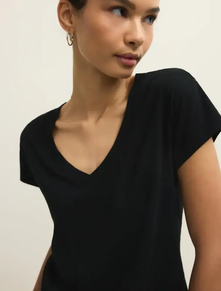 Z Supply Modern V-neck Tee NEW