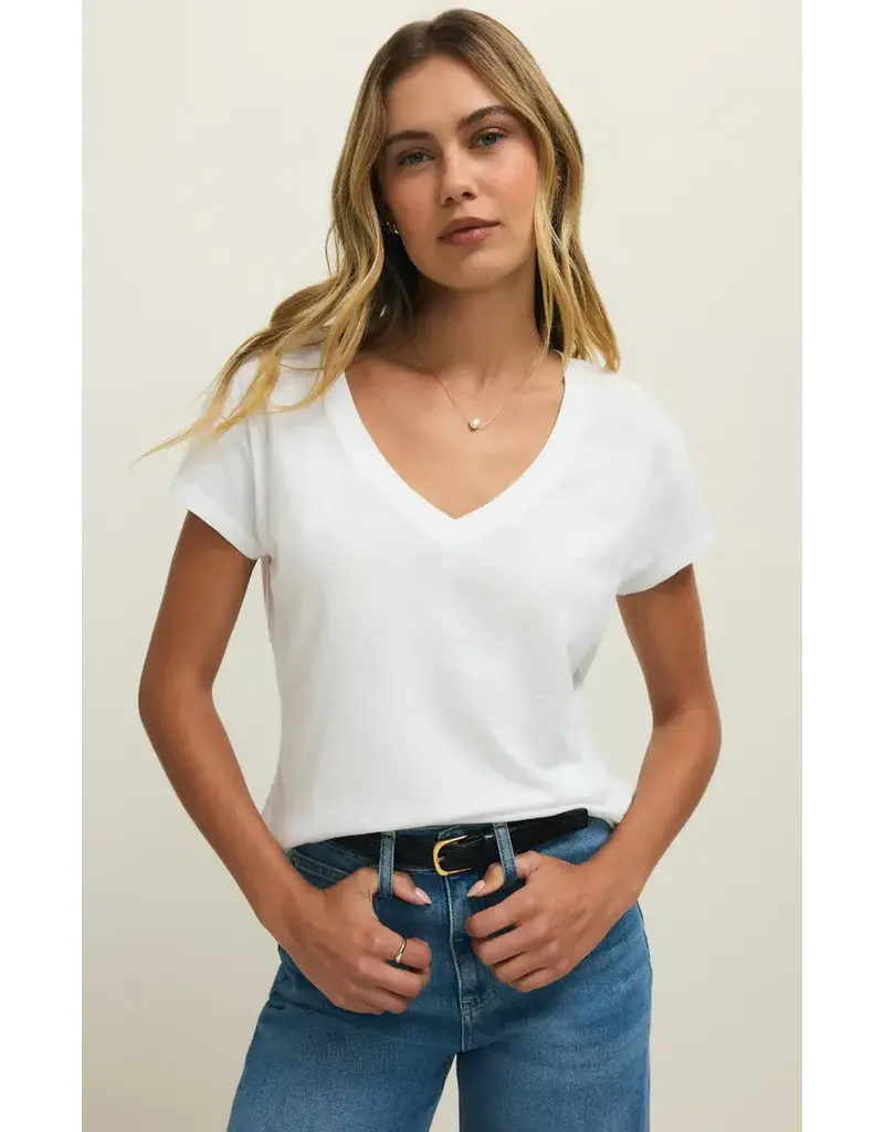 Z Supply Modern V-neck Tee NEW