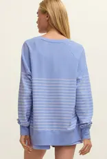 Z Supply Striped V-neck Weekender