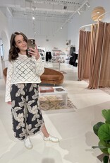 Z Supply Hullen Crochet Sweater