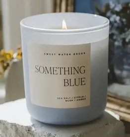 Sweet Water Decor 15 oz. Soy Candle Something Blue