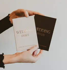 Sweet Water Decor Wedding Vows Booklet Set