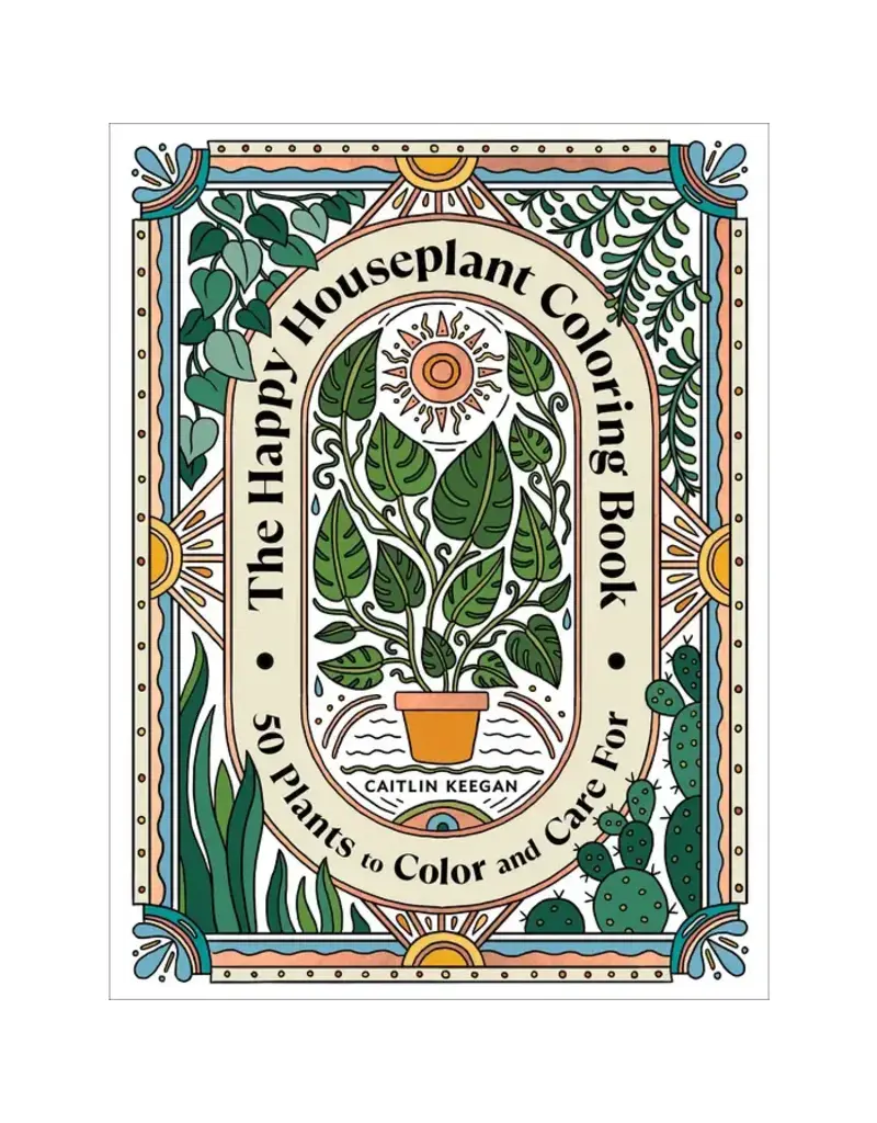 penguinhouse Happy Houseplant Coloring Book