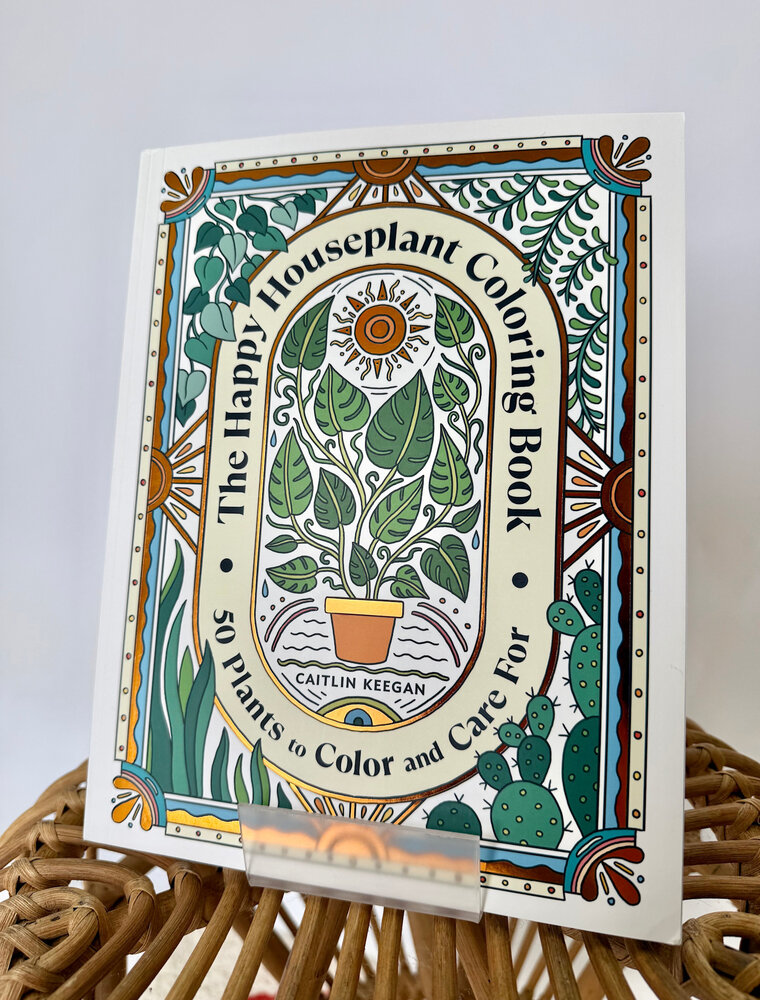penguinhouse Happy Houseplant Coloring Book