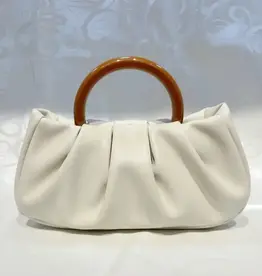 dipped shop Cloud Ruched Round Handle Handbag