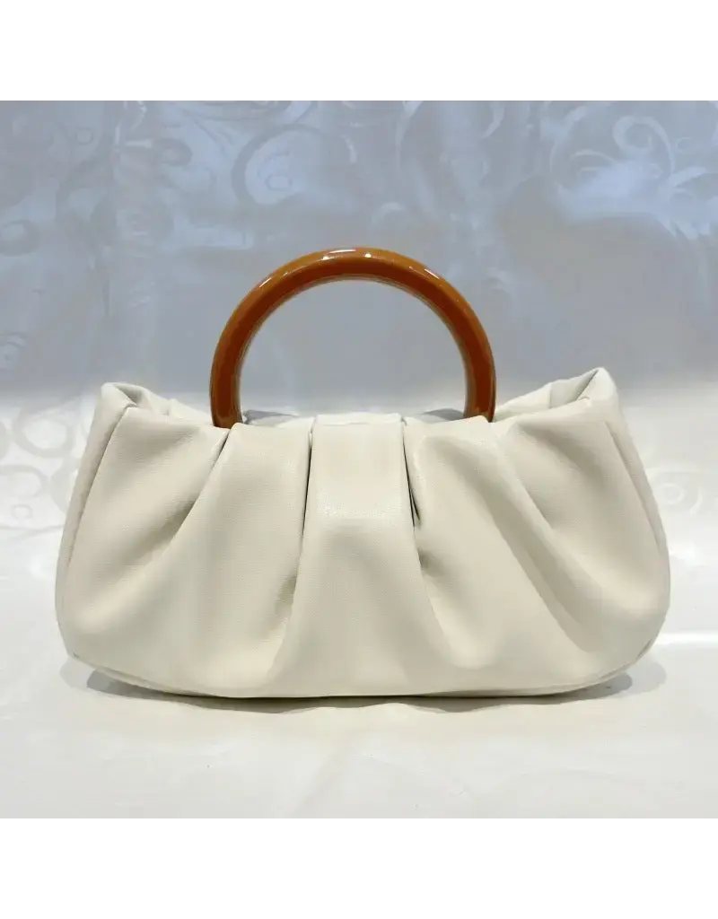 dipped shop Cloud Ruched Round Handle Handbag