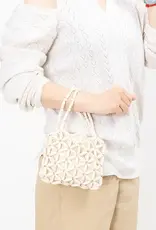 dipped shop Santos Wooden Bead Handbag