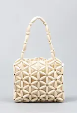 dipped shop Santos Wooden Bead Handbag