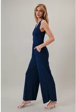G Sleeveless V-neck Jumpsuit