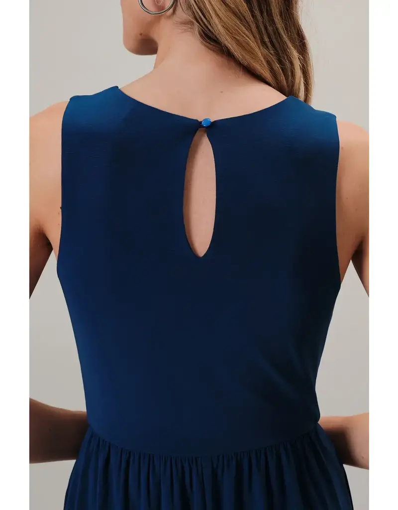 G Sleeveless V-neck Jumpsuit