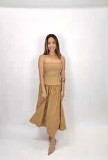 Mustard Seed Corset Lined Strapless Dress