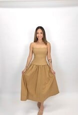 Mustard Seed Corset Lined Strapless Dress