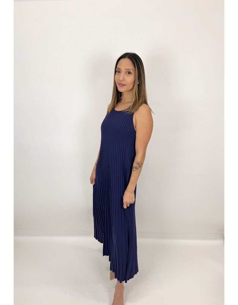 By Together Knit Pleated Maxi Dress
