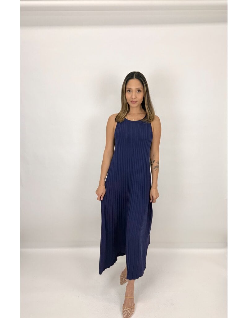 By Together Knit Pleated Maxi Dress