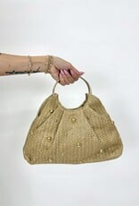 dipped shop Mckay Metal Handle Handbag