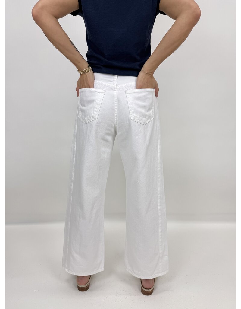 Just Black Denim Twisted Seam Barrel Jeans