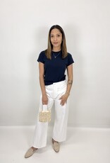 Just Black Denim Twisted Seam Barrel Jeans