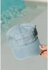 Girl Tribe Co. Marriage Material Hat