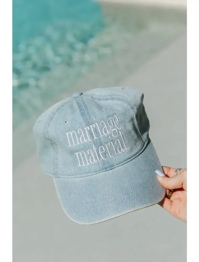 Girl Tribe Co. Marriage Material Hat