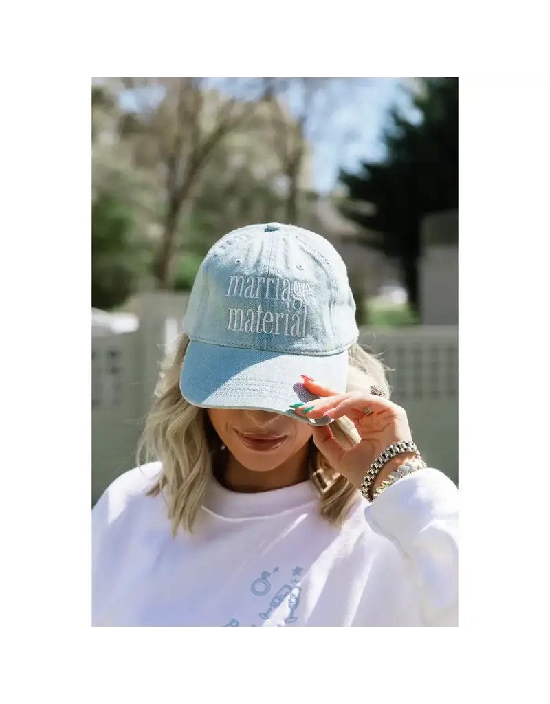 Girl Tribe Co. Marriage Material Hat