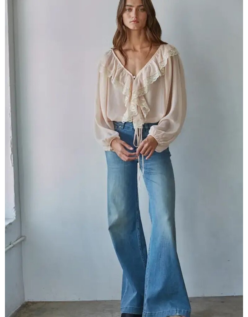 By Together Rowan Ruffle Blouse