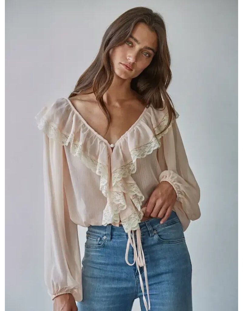 By Together Rowan Ruffle Blouse
